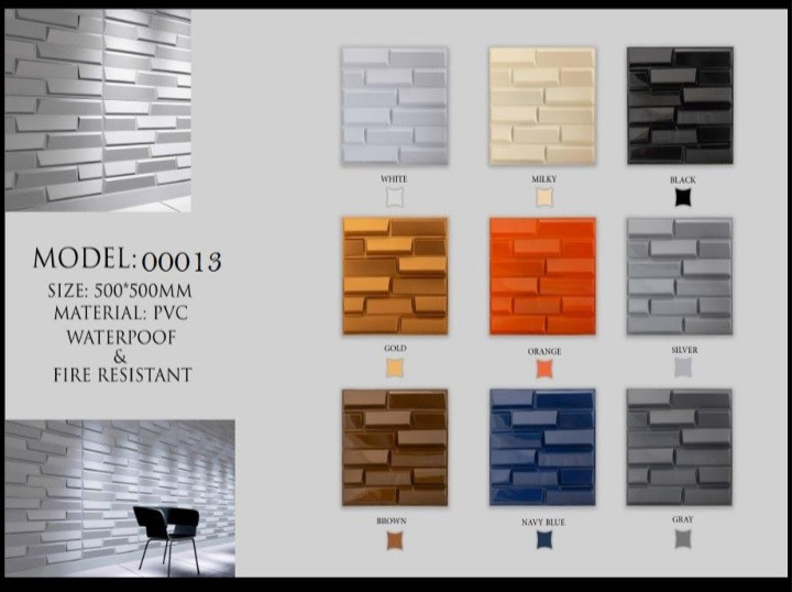 دیوارپوش فومی سه بعدی